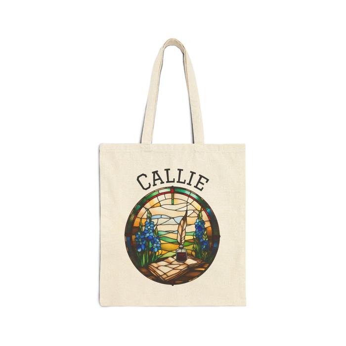 Writers Custom Cotton Canvas Tote Bag