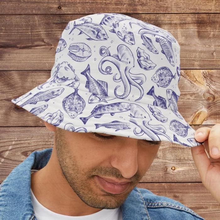 Ocean Life  Bucket Hat Festival Wear