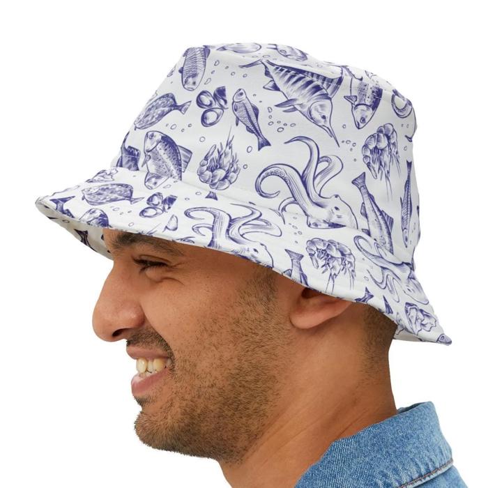 Ocean Life  Bucket Hat Festival Wear