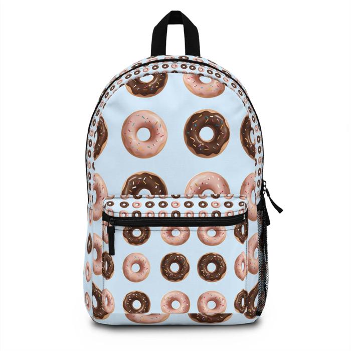 Donuts Backpack for Students Teachers Food Lovers