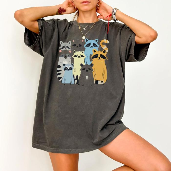 Raccoon Gang Comfort Colors T-shirt