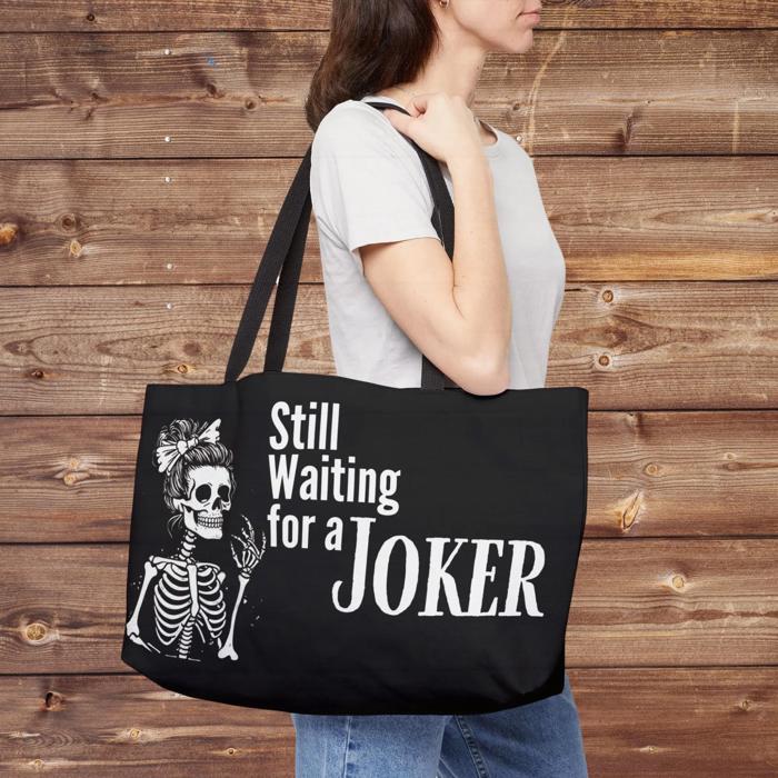 Mah Jongg Custom "Waiting for a Joker" Carry Bag for Game Night Gear