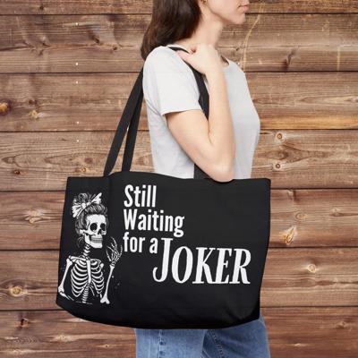 Mah Jongg Custom "Waiting for a Joker" Carry Bag for Game Night Gear