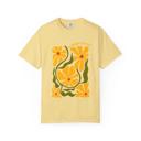 Butter Small Solopreneur Comfort Colors T-Shirt, Boho Flower Shirt for Small Business Owners