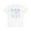  Seas the Day Summer Beach Design Short Sleeved T-Shirt