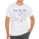  Seas the Day Summer Beach Design Short Sleeved T-Shirt