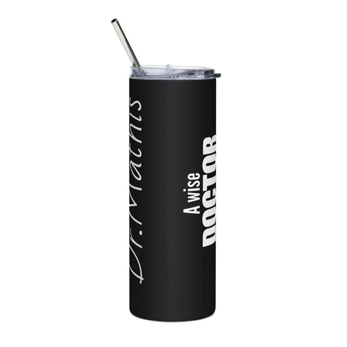 Wise Doctor Stainless Steel Travel Mug Gift for Physicians Dentists Medical Pros