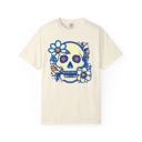  Girly Skull  Cute Halloween Comfort Colors Shirt,