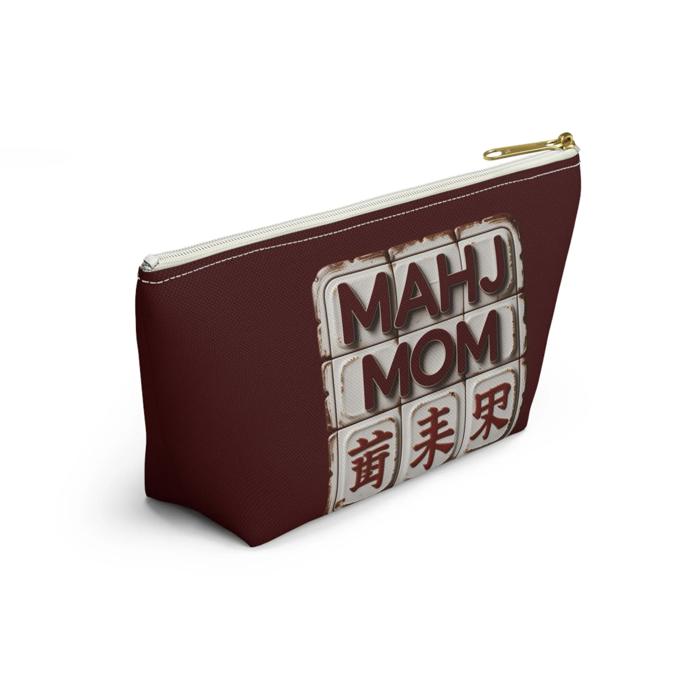 Mahj Mom Mah Jongg Accessory Pouch, Makeup Case, Travel Accessory