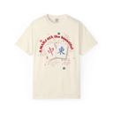  Mahjongg the Beautiful Comfort Colors T-Shirt, Patriotic Mah Jong 4th of July Tee