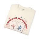  Mahjongg the Beautiful Comfort Colors T-Shirt, Patriotic Mah Jong 4th of July Tee
