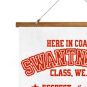  Custom Teacher Class Rules Wood Topped Wall Tapestry
