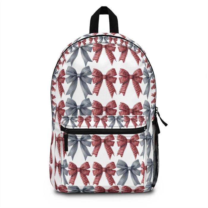 Patriotic Bows Backpack