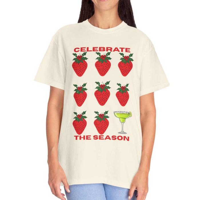 Celebrate the Season Shirt, Funny Christmas in July Tee