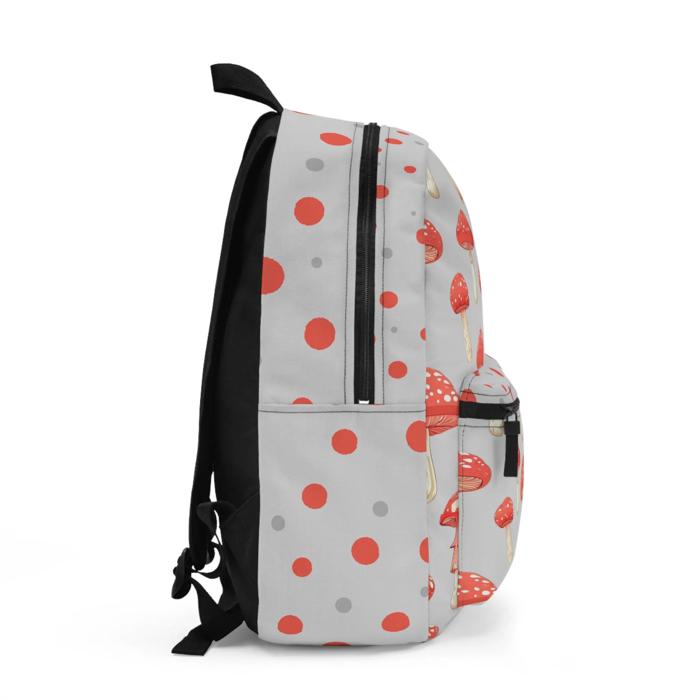 Mushrooms & Polka Dots Cottagecore Backpack