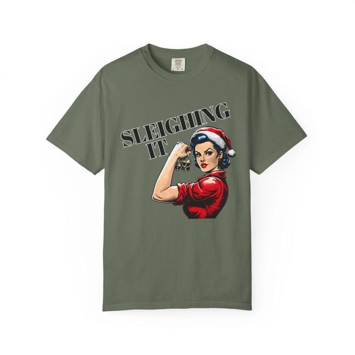 Sleighing It Comfort Colors T-shirt