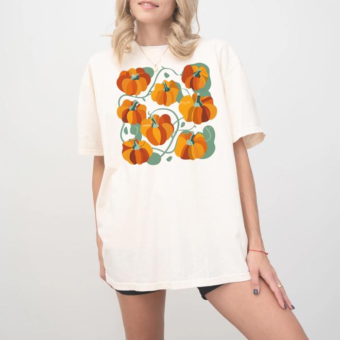 Abstract Pumpkins Comfort Colors T-shirt