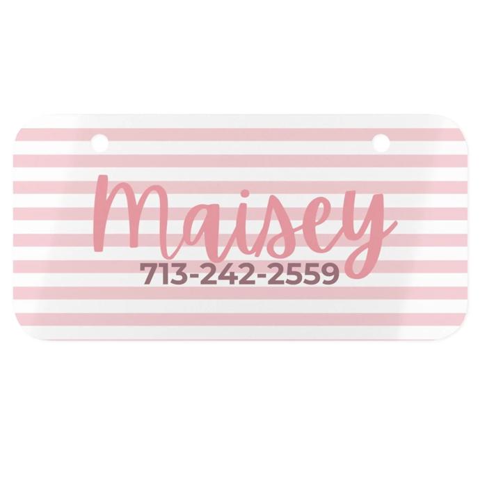 Custom Pet Kennel Name Tag, Personalized Crate Plate for Dogs or Cats, Great for Boarding Vet Visits Travel Carriers, New Pet Parent Gift