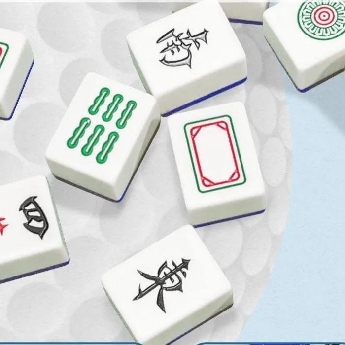 Golf Themed Mahjong Mat, Gift for Golf & Mah jong Lovers