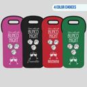  Funny Bunco Night Wine Tote Bag, Gift for Bunko Players, 4 Color Choices