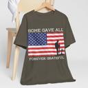  American Soldier Patriotic Flag Tshirt 