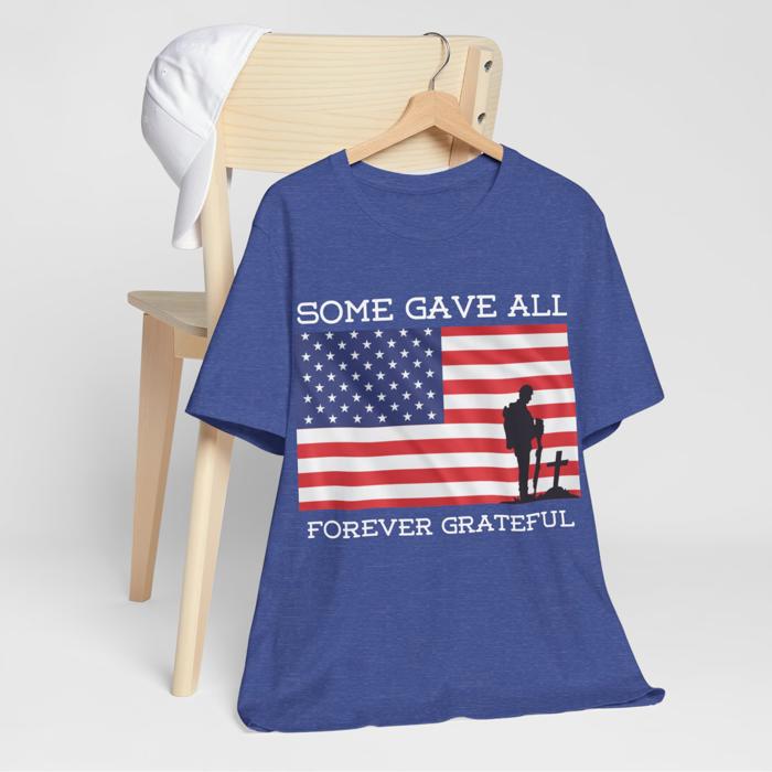 American Soldier Patriotic Flag Tshirt 