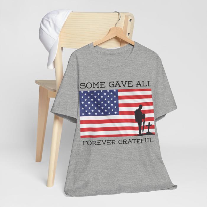 American Soldier Patriotic Flag Tshirt 