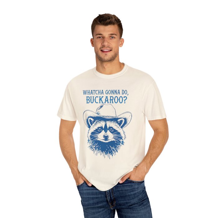 Western Raccoon Comfort Colors T-shirt