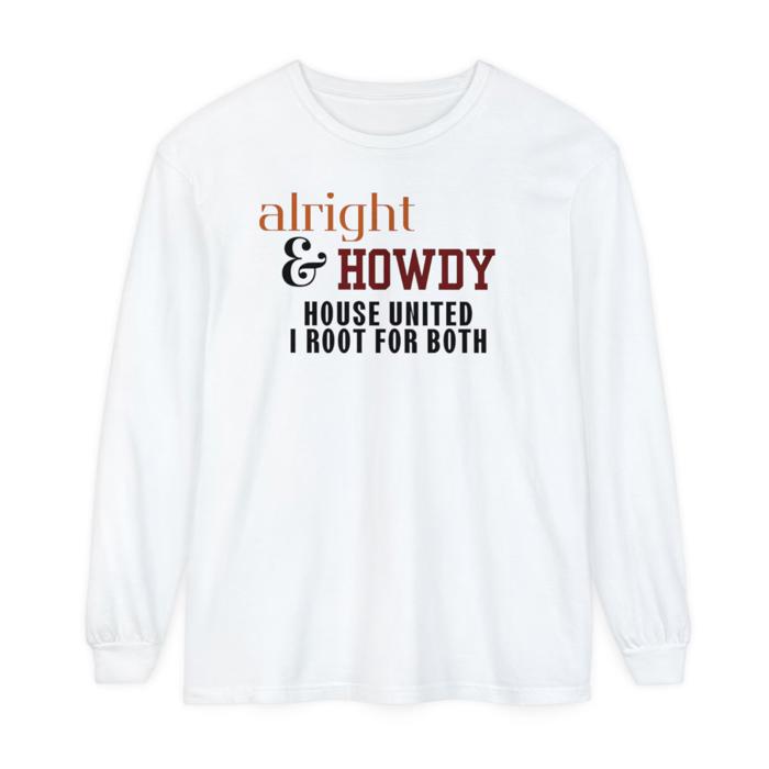 College Rivals Long Sleeve Comfort Colors Tailgate TShirt