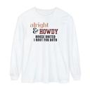White College Rivals Long Sleeve Comfort Colors Tailgate TShirt