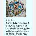 Custom Breed Pet Memorial Suncatcher, Stained Glass Style Acrylic Pet Loss Gift, Pet Grave Marker