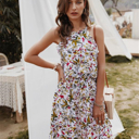 Medium Wildflower Breeze Mini Summer Dress Cotton Sundress SALE