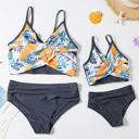  Tropical Twist High-Waist Bikini Set – Matching Kids' Style Sold Separately
