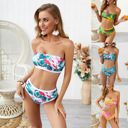  Tropic Candy Bikini Bandeau Set Swimsuit