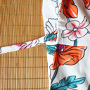  Bloom & Breeze Wrap Dress – Floral Ruffle Mini SALE