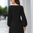  Long Sleeve Women Mini Dress