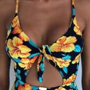  FLORAL HIGH CUT ONE PIECE SWIMSUIT