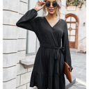  WILLOW KNITTED LONG SLEEVE DRESS 