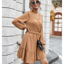  WILLOW KNITTED LONG SLEEVE DRESS 