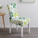2-piece Green  2/4/6 Pack Chair Covers for Dining Room, Stretch Dining Chair Cover, Washable Spandex Kitchen Parsons Chair Slipcovers