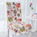 2-piece Multicolor Leaves  2/4/6 Pack Chair Covers for Dining Room, Stretch Dining Chair Cover, Washable Spandex Kitchen Parsons Chair Slipcovers