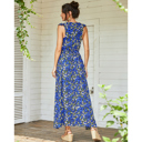  In Bloom Women Floral Maxi Dress Rayon 