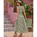  In Bloom Women Floral Maxi Dress Rayon 