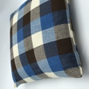  Plaid Pillow Covers 18x18 – Set of Gingham Cushion Covers with Hidden Zipper – Rustic Farmhouse Decor – No Insert Included