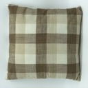  Plaid Pillow Covers 18x18 – Set of Gingham Cushion Covers with Hidden Zipper – Rustic Farmhouse Decor – No Insert Included