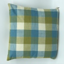  Plaid Pillow Covers 18x18 – Set of Gingham Cushion Covers with Hidden Zipper – Rustic Farmhouse Decor – No Insert Included