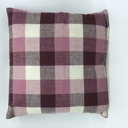  Plaid Pillow Covers 18x18 – Set of Gingham Cushion Covers with Hidden Zipper – Rustic Farmhouse Decor – No Insert Included