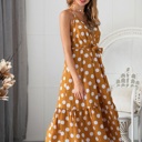  AMELLY POLKA DOT MIDI DRESS