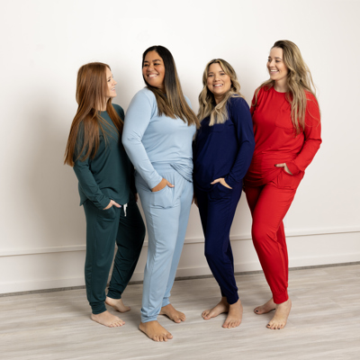 Women's Christmas Pajama Set Modal Sleepwear,  Natural Sleepwear, Modal Pajama Set, Natural Lounge Wear, Buttery Soft Sleepwear