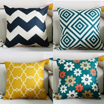 Decorative Pillow Covers – 18" x 18" – Modern & Colorful Designs (No Insert)